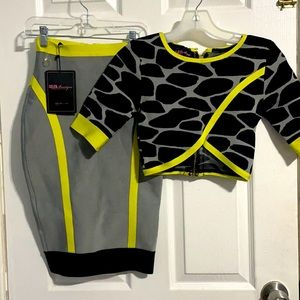 House Of CB Bandage Skirt Set